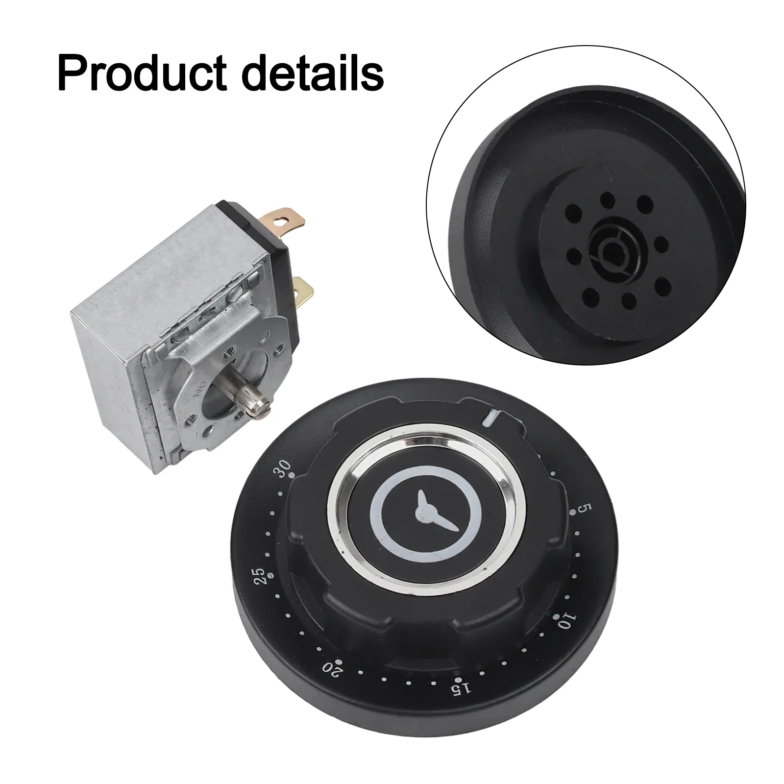 

Adjustable Timer Bell Timer Switch As Shown In The Picture Adjustable Cooking Timer Knob Accessory 30 Minute Timer
