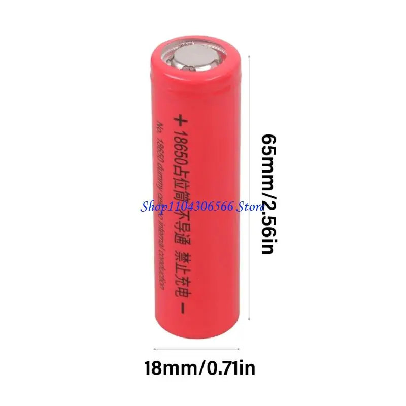 02DD NonRechargeable 18650 Cell Placeholders For Adapters Soldering Practice