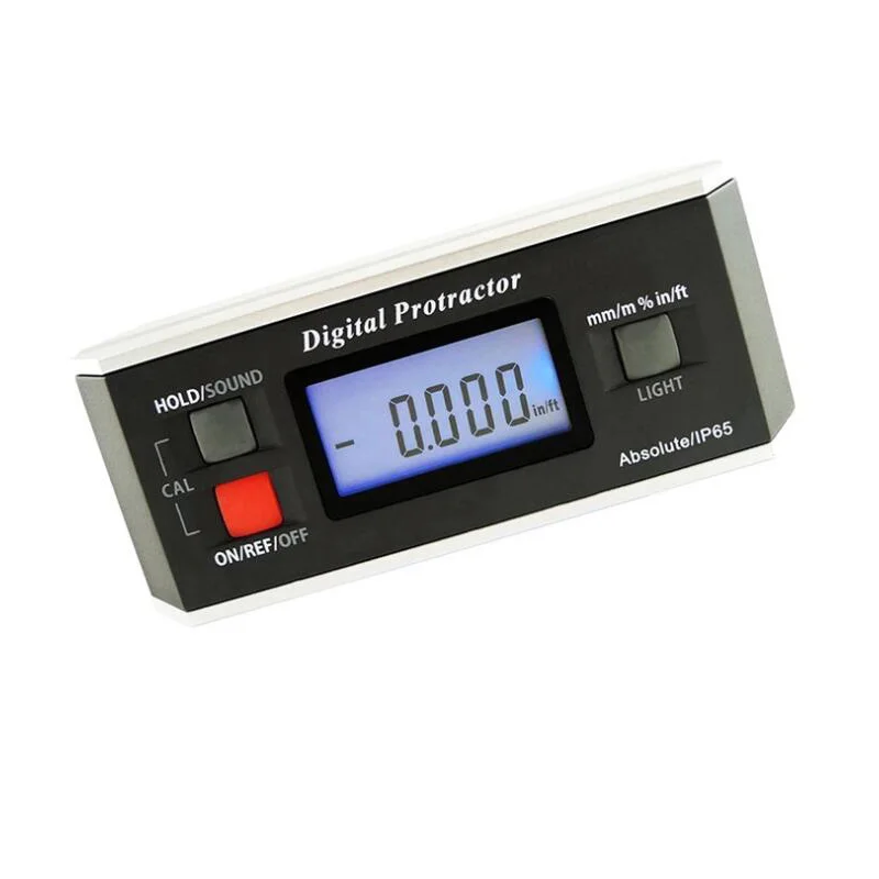 

Electronic Protractor Inclinometer Magnetic Level Bevel Box with Back Light Angle Finder LCD Digital Angle Gauge Level Meter