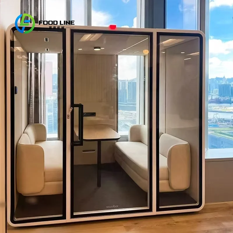 Custom Soundproof Office Pod Acoustic Work Booth Private Cabin for Home Office Meeting Room Noise Reduction Solution