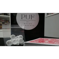 PUF (Gimmicks) by Bryan Codecasa Card Magic and Trick Decks Close Up Performer Magic Props Professional Magician Illusion Comedy