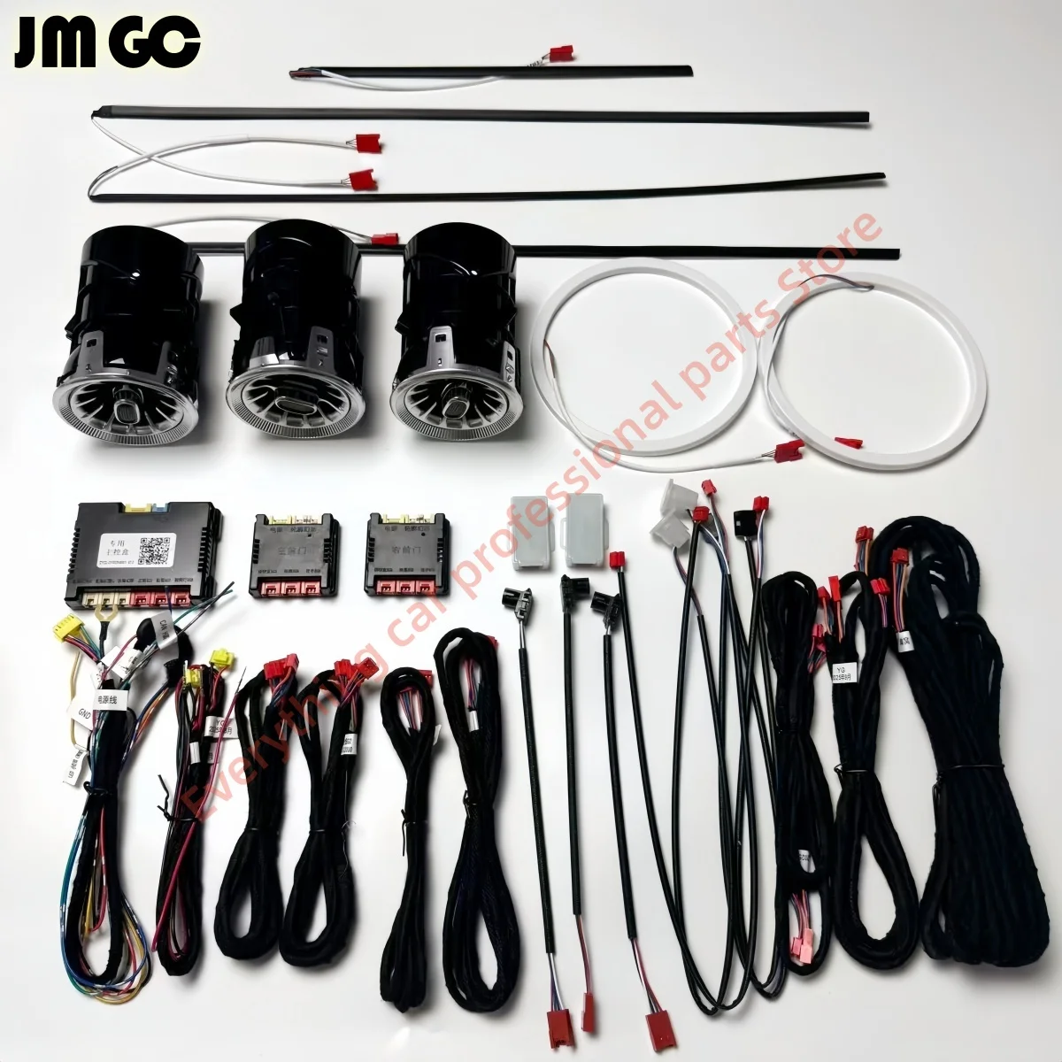 

Automotive LED ambient light for Ford Mustang 64 color Door light guide strips Instrument panel vents Atmosphere interior parts