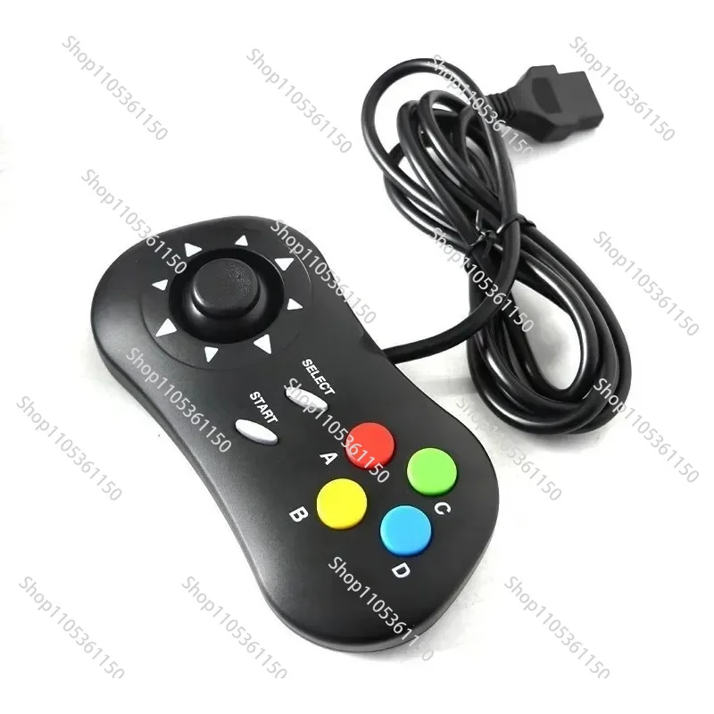 

Neo Geo snk Controller Pad AES MVS & CD 15-pin with custom clicky thumbstick Modified By NK mini-PAD Arcade Game Acessory