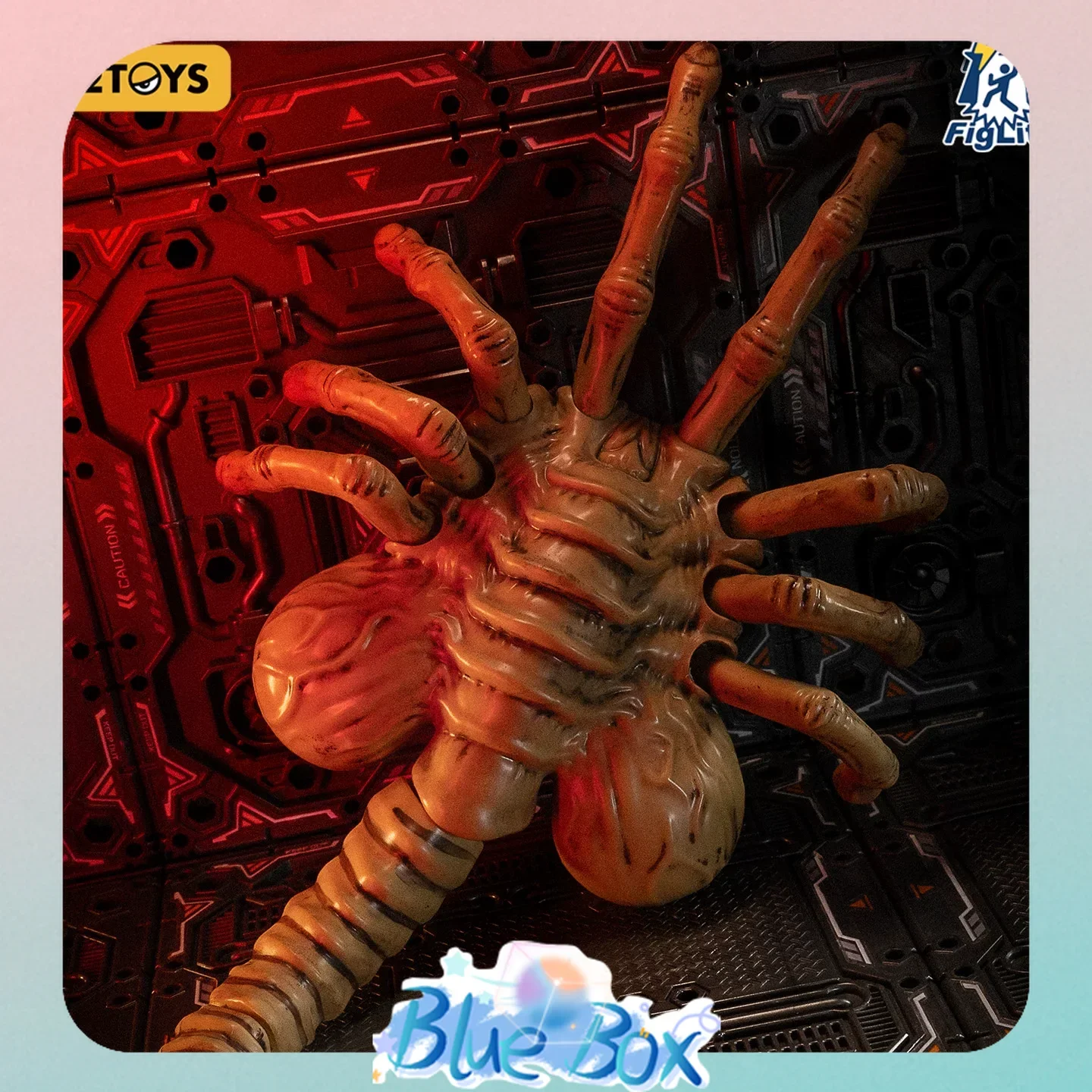 

Игрушка-насекомый Facehugger с привязкой к батарейкам от 52TOYS BEASTBOX, шарнирная фигурка Lightning Dance, крутой декор, подарок на день рождения, в наличии