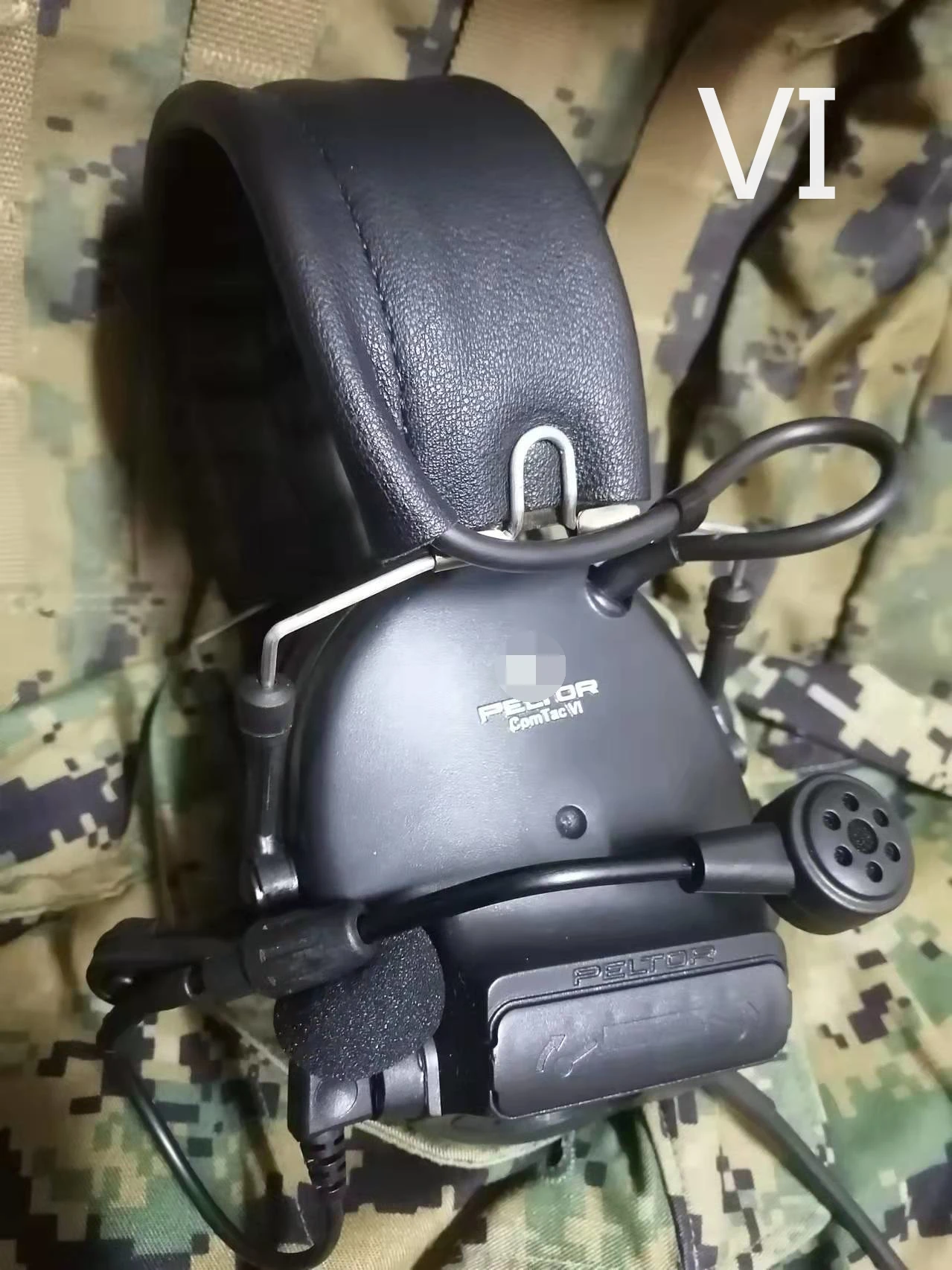 NONE Taktisches Headset Comtac XPI VI Pickup Noise Cancelling Kommunikationsausrüstung Kopfmontierter Stil/Helmhalterungsinstallation 6