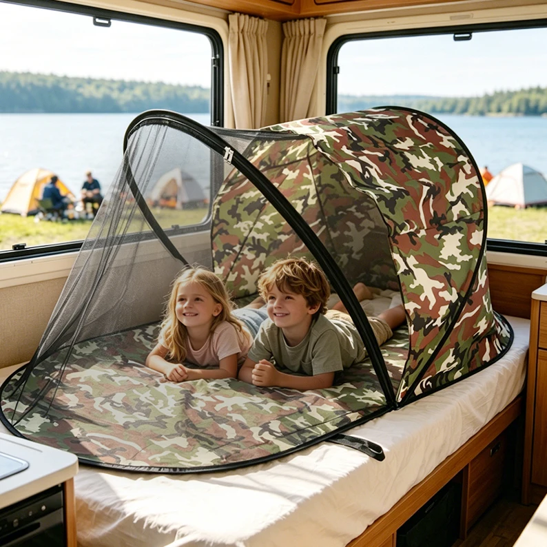 Portable Mosquito Net No Insta - Outdoor Camping Bug Zapper recension och pris