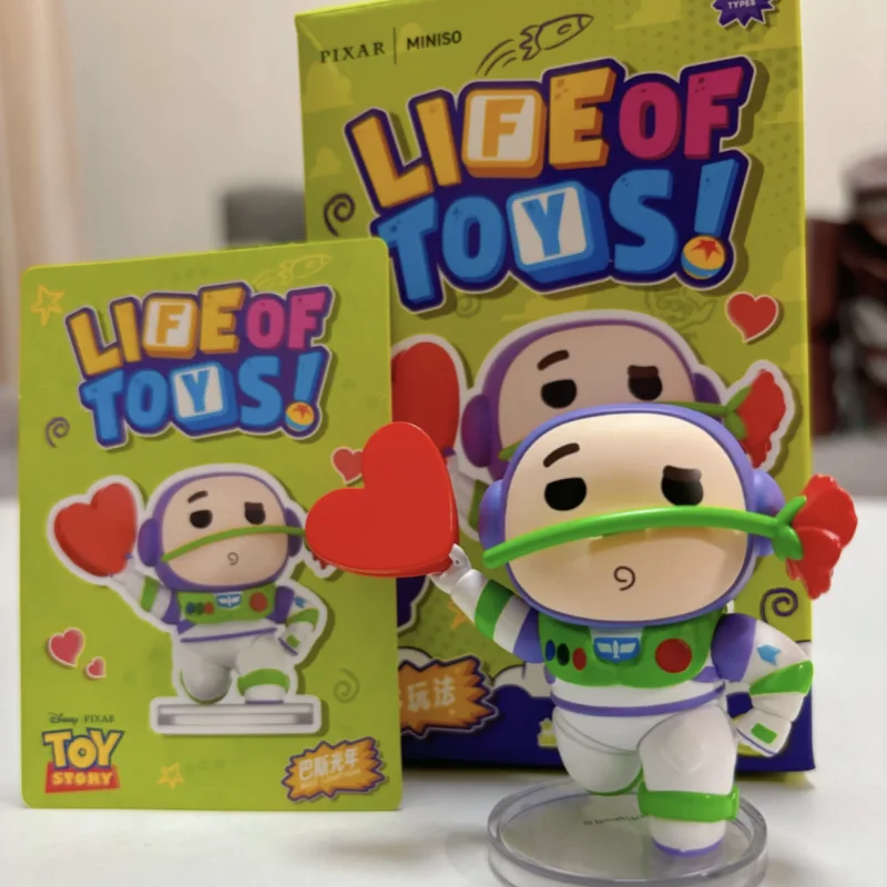 

Disney Pixar Toy Story Blind Box - Collectible Buzz Lightyear Lotso Figure Model for Anime Series Fans Toy Decoration Gift
