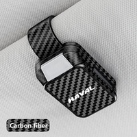 For Haval F7 H6 H2 H3 H4 H5 H9 M6 F5 F9 Car Sun Visor Glasses Clip One-hand Pressing Eyeglasses Holder Car interior accessories