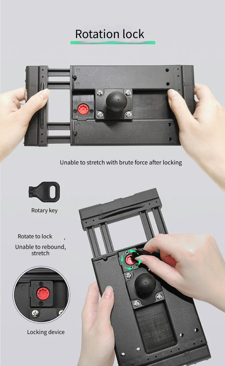 Soporte resistente para tableta, base Universal para Ipad Air Mini Pro GETAC T800 con Base de bola compatible con soporte Ram