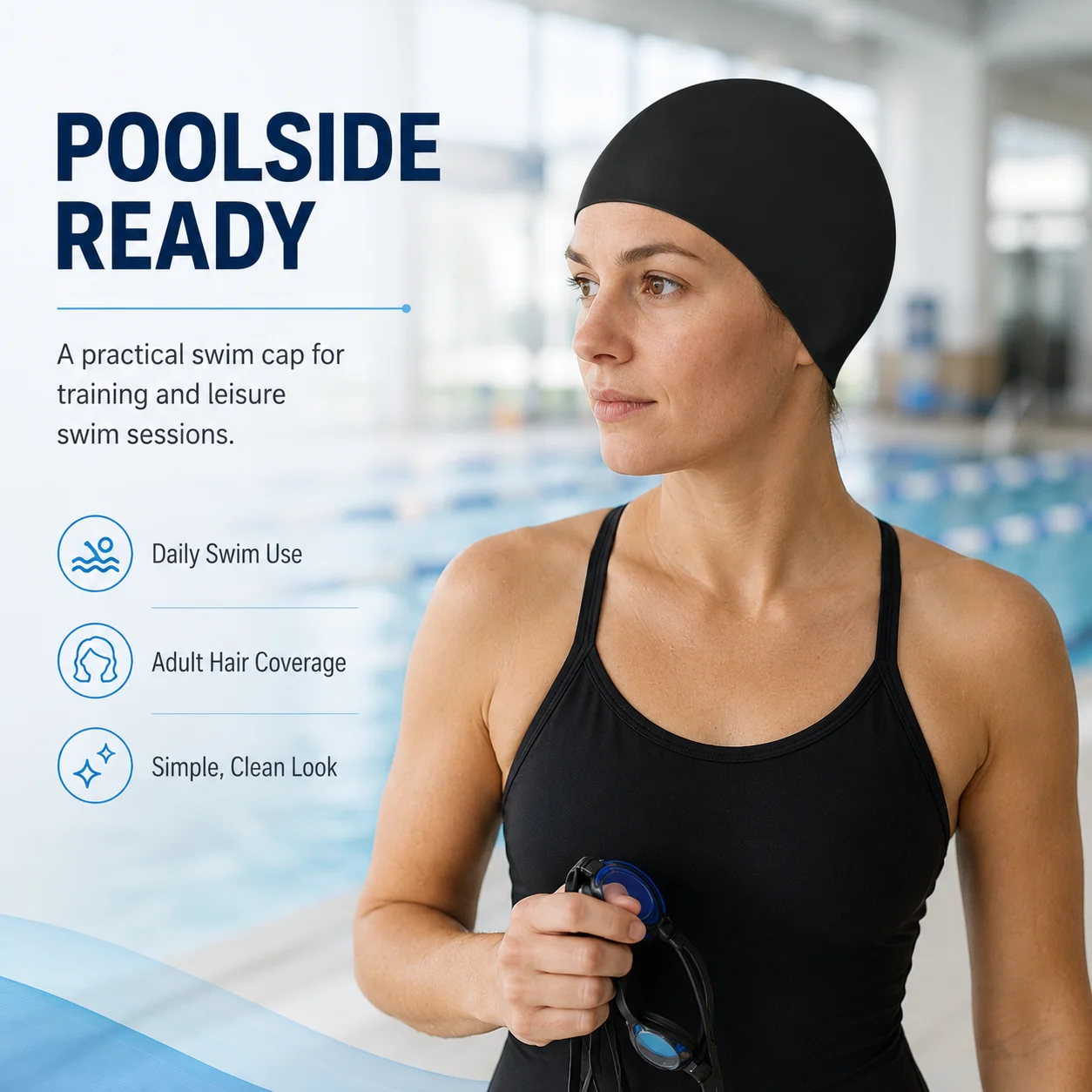 Extra large silicone swimming cap with long hair and dirty braids all inclusive adult style swimming cap soft and comfortable