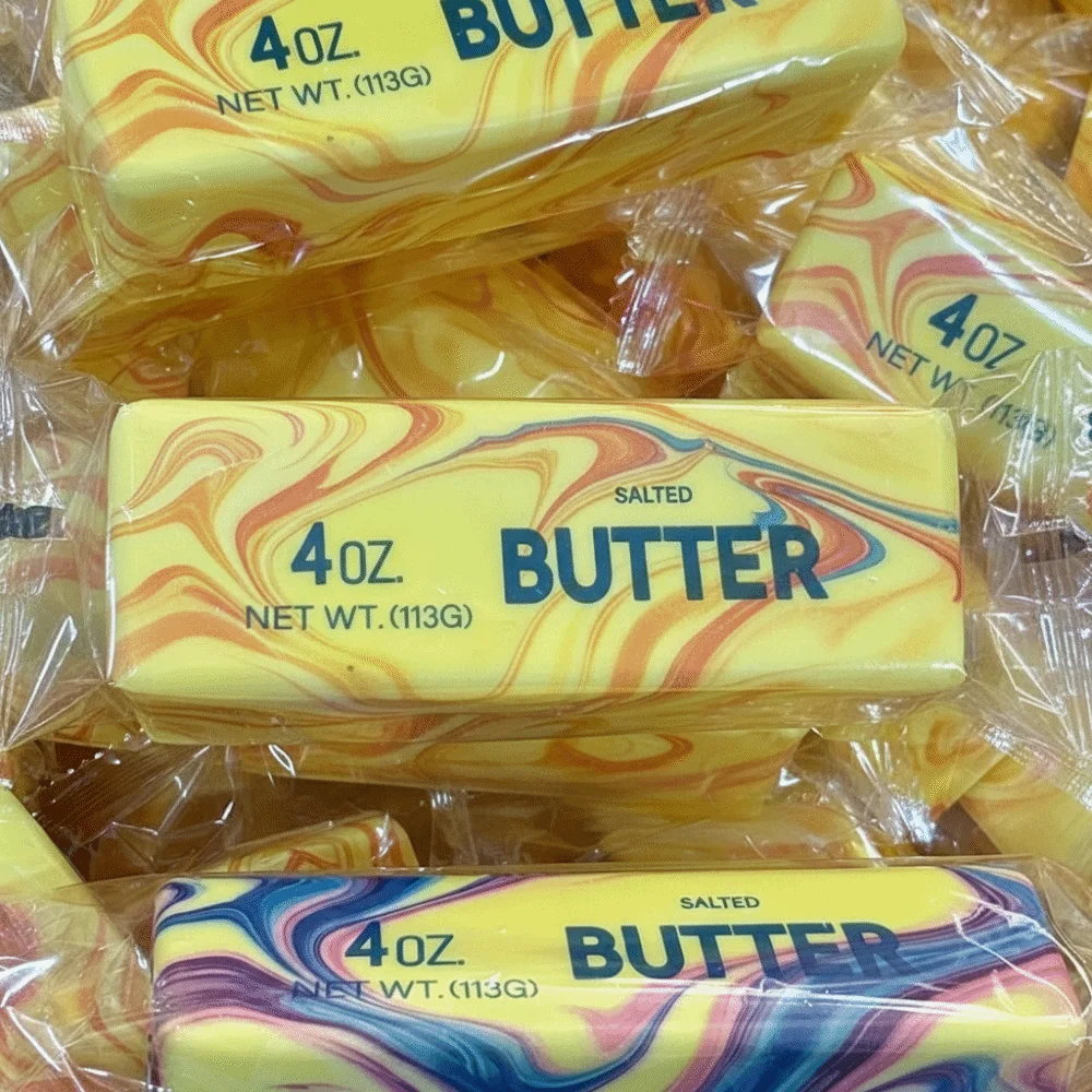 Creative Soft Butter Stick Slow Rebound Decompression Squeeze Butter Stress Relief Simulated Butter Pinch For Adults