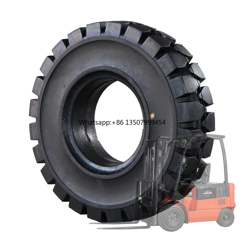 Factory Direct H Series 600-9 Black Solid Radial Tire Sweeper Silent Steering Wheel Replacement/Repair Brand New Condition