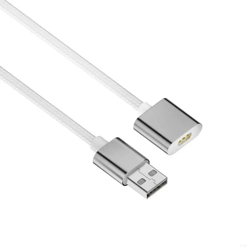 Conexión fmagnética flexible 1M USB/Tipo C alambre cargador para cepillo dientes LFTB01-P 77JC