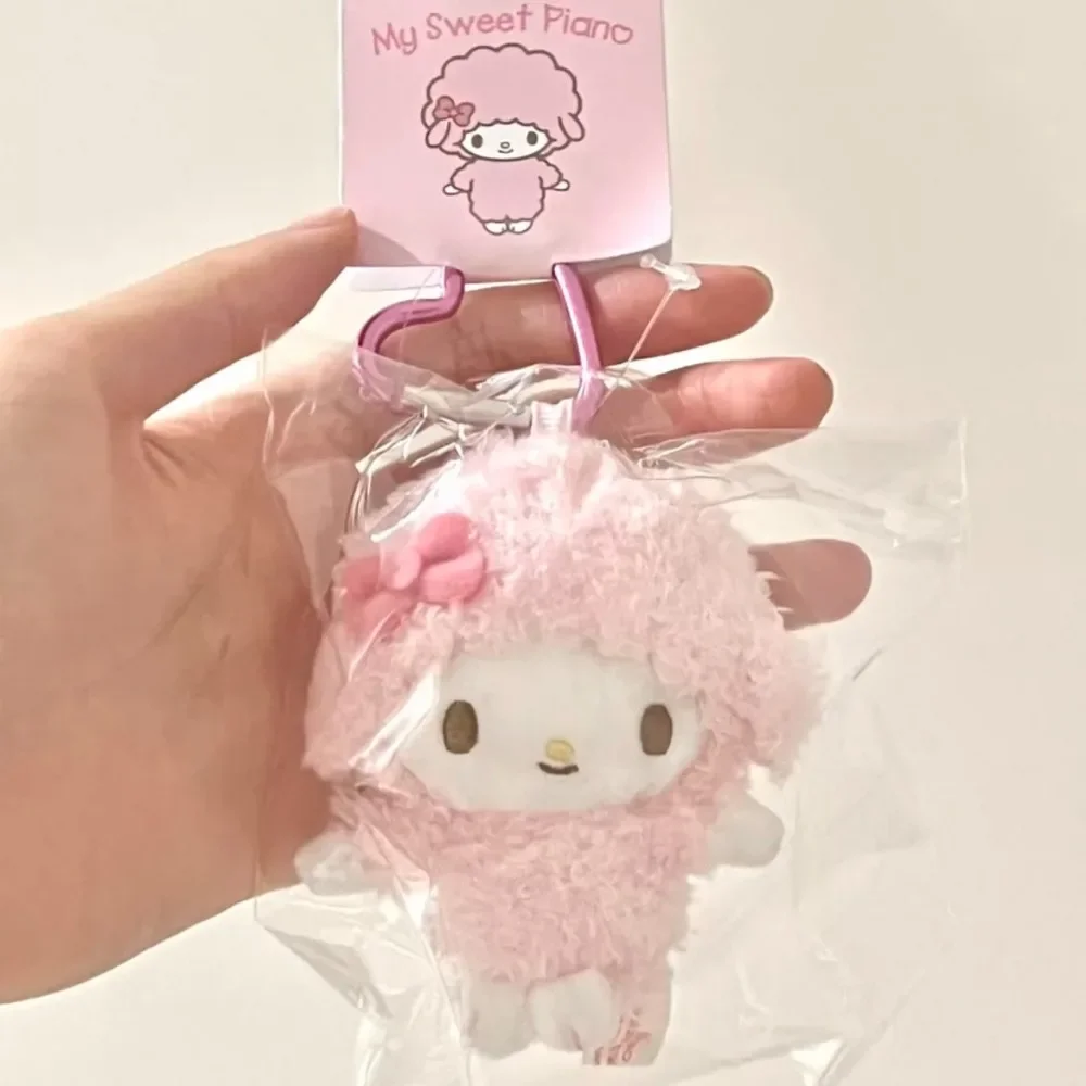 My Sweet Piano Plushies Keychain Genuine Miniso Cartoon Girls Cute Plush Doll Pendant Backpack Decoration Accessories Girls Gift