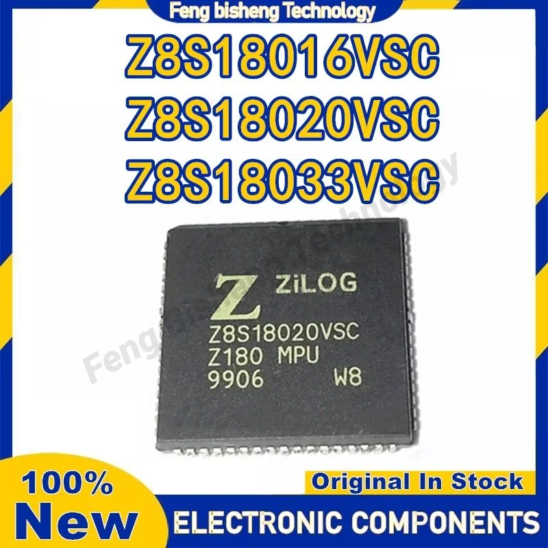 

5PCS Z8S18033VSC Z8S18016VSC Z8S18020VSC PLCC-68 New original stock