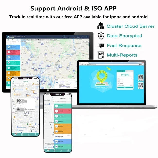 Affordable Mini Size Position Tracking Device Geofence Auto ACC Detection 2G Car Truck GPS Trackers