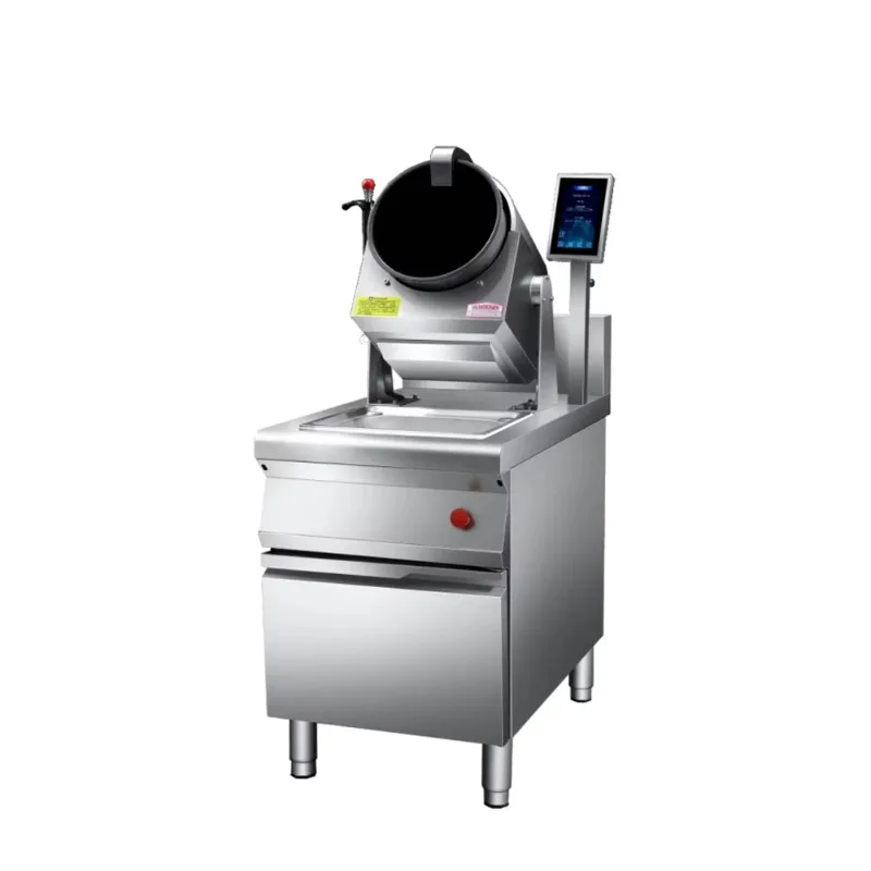 

Custom Commercial Kitchen Equipment Electric Automatic Drum Robot Stir Fry Fried Rice Wok Machine Catering Cooking Device
