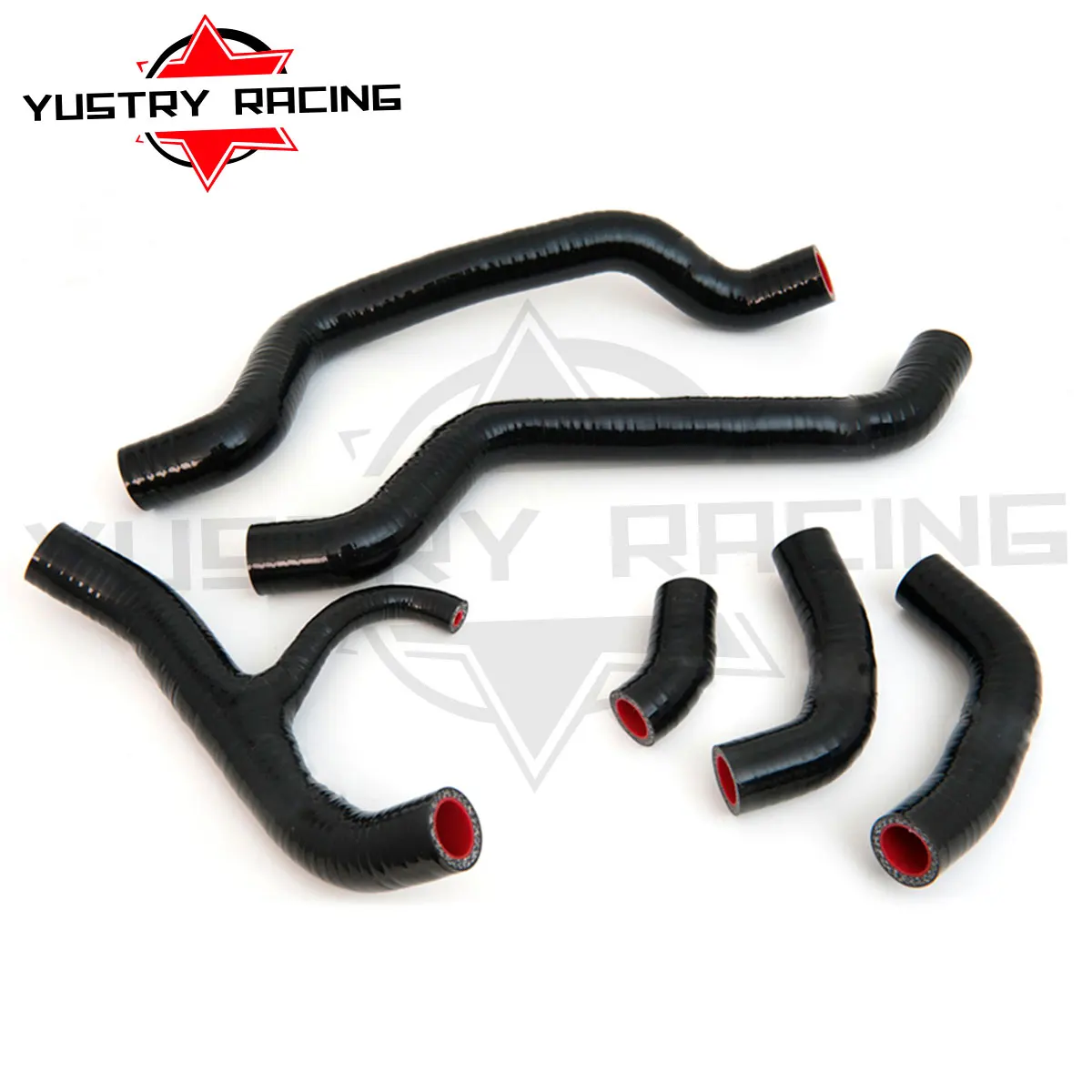 

6PCS For 2007-2014 Ducati 848 1098 1198 EVO Silicone Radiator Hose Kit Pipe 2008 2009 2010 2011 2012 2013