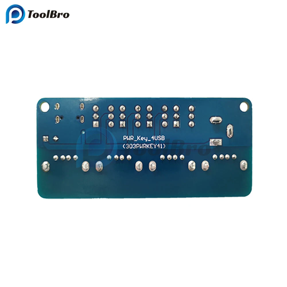 5V USB Power Supply Expansion Board USB HUB Distribution 4 USB Port with Push Buttion Switch LED Indication