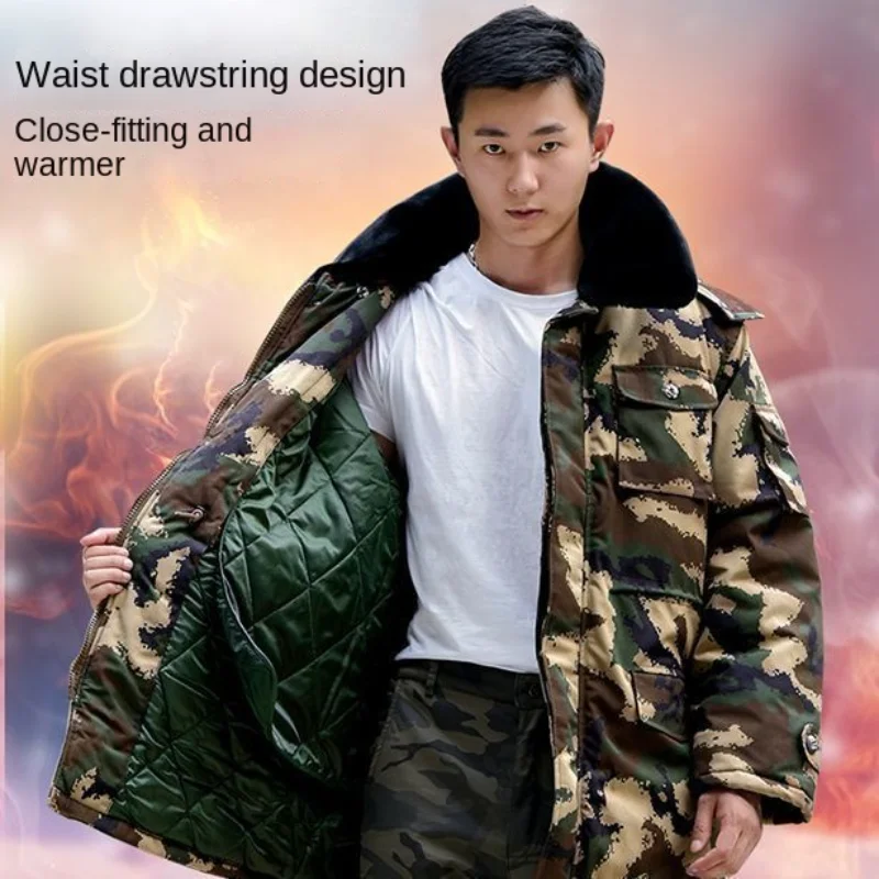 Winter Waterproof Mot Coat Men Fleece Jacket Parka with Hood Warm Discovery Heated Clothes Oversize Removable Long Overcoat