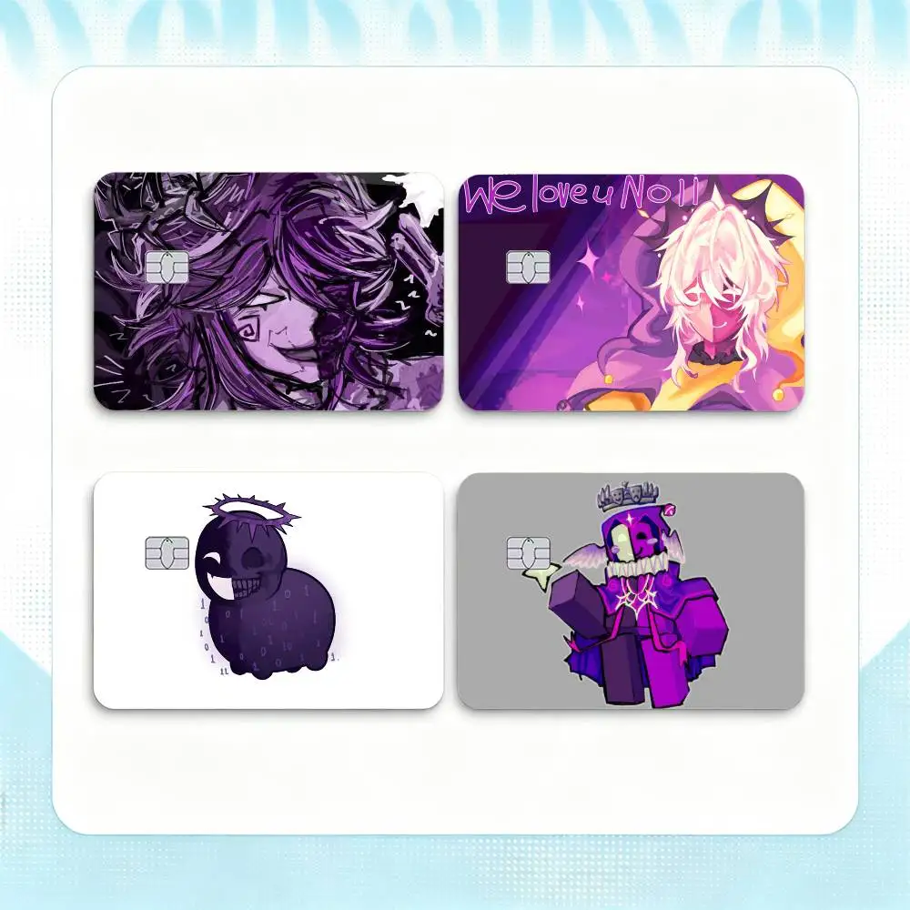 Forsaken Pin Creative Noli  Credit Card HD Stickers Small Chip Waterproof Sticker Game Card Decal Gift