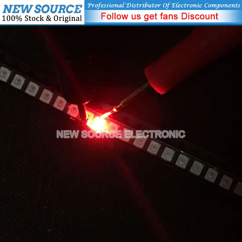 100 sztuk/partia diody LED SMD 3528 1210 diodowe Diodo Diodo Diodo zestaw zielony czerwony ciepły biały lód niebieski żółty różowy fioletowo-UV