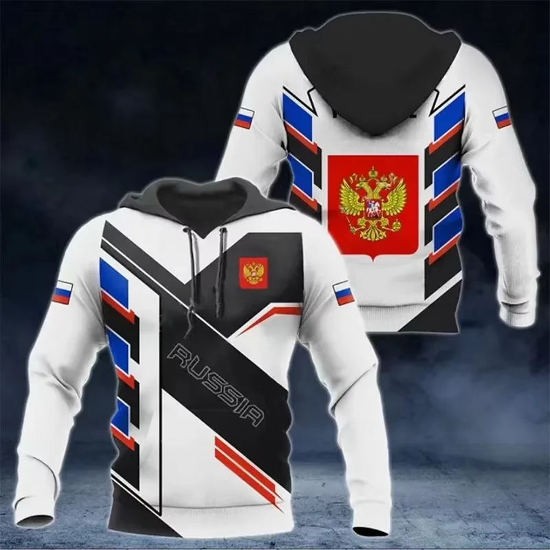 

Русская мужская и женская толстовка с 3D принтом, осенне-зимняя одежда высокого качества