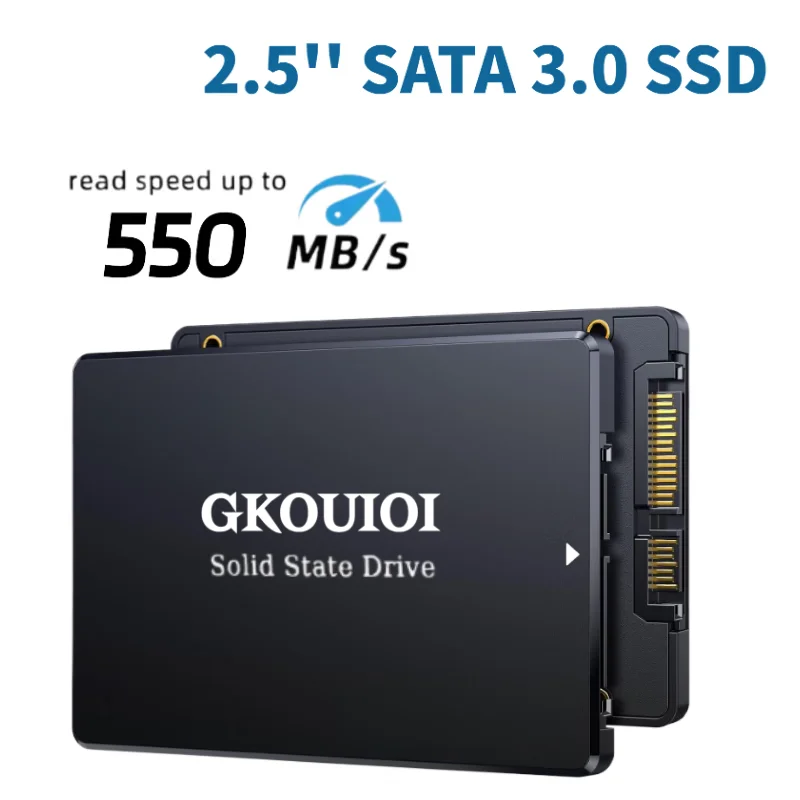 GKOUIOI  SATA3 Solid State Drive 128GB 240GB 256GB 480GB 512GB 1TB 2.5'' Hard Drive Disk SSD for Laptop PC