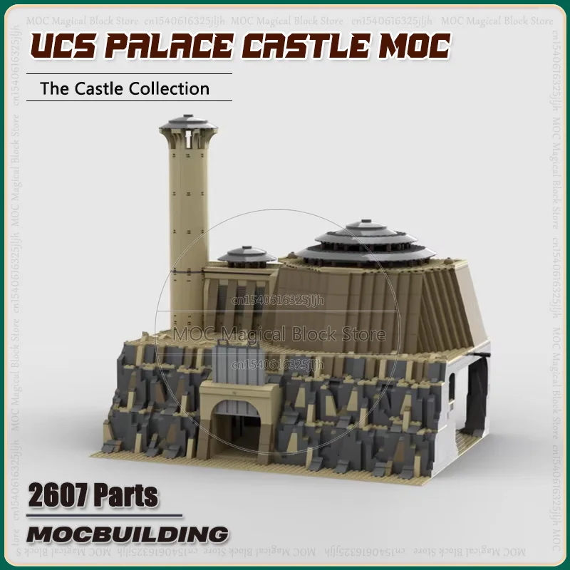 Movie Scene UCS Palace Castle MOC Building Blocks Ultimate Playset Architecture Model Technology Bricks Toys Children Xmas Gifts