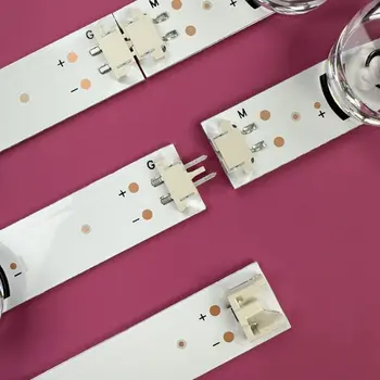 3條/套 32吋(590毫米)LED背光燈條,適用於LIG 32LB 6LED 32LB570B 32LB570U 32LB570V 32LB572U 32LB620B 32LFLB550A 322LB585V 32 10 最佳銷售 tira led lg 32lb561b - №8