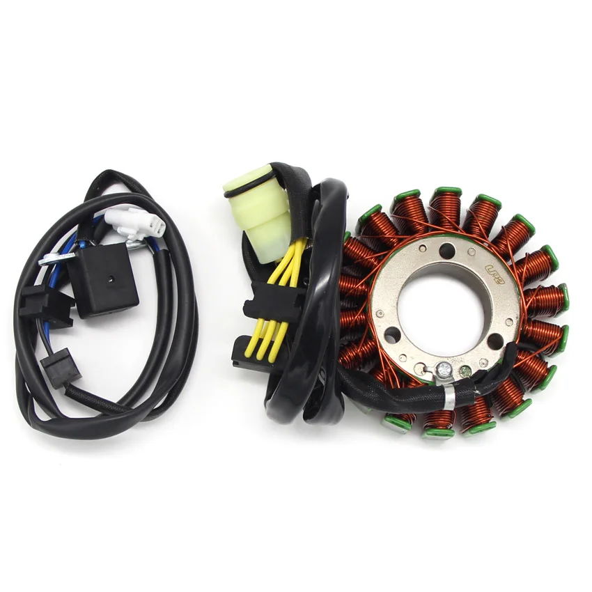 Motorcycle Ignition Magneto Stator Coil for Kawasaki KVF300 Prairie 1999 2000 2001 2002 Magneto Engine Stator Generator Coil