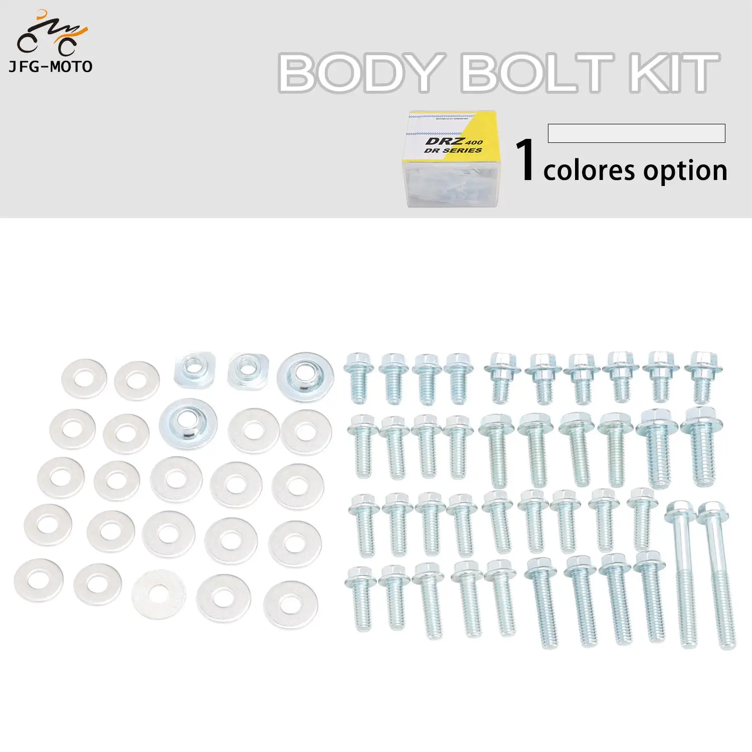 

For SUZUKI RM RMZ 85 125 250 450 400 E S SM DRZ400 400E 400S 400SM Motorcycle Accessories CNC Aluminum Body bolt kit