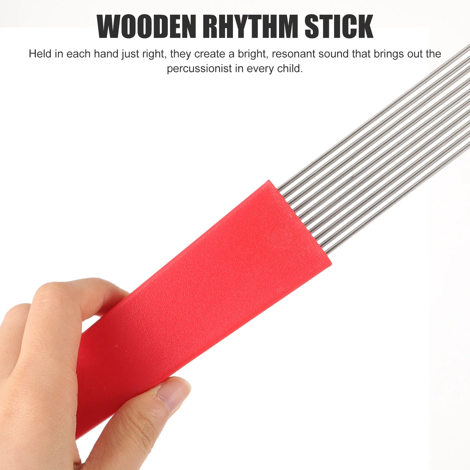 

Kids Guiro Scraper Latin Percussion Comb-Style Scraper Suitable for Bands Live Shows Music Early Education Tool