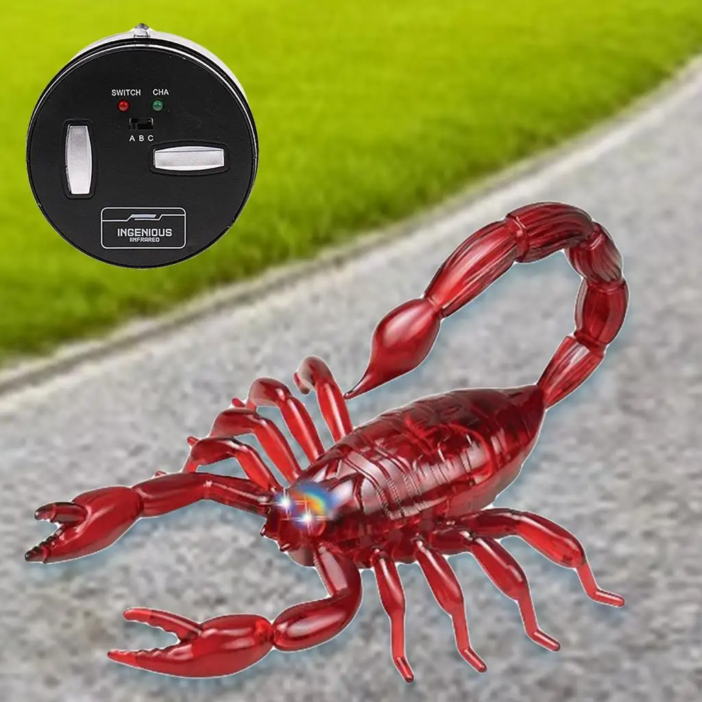 RC Remote Control Scorpion Toy Children\'s  Scary Tricky Toys