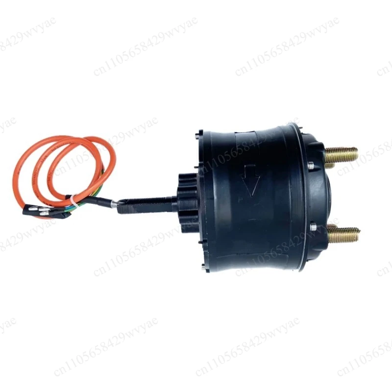 48V 600W 100NM High Torque Low Speed Brushless Geared Hub Motor, PA66 Nylon Gears, for Golf Cart ATV Sand Vehicle