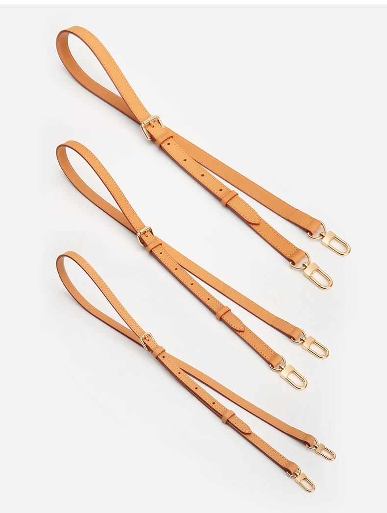 CRAZYSMITH Genuine Leather Bag Strap Replacement For LV Diane Bag Crossbody Handbag Adjustable Shoulder Belts DIY Accessories