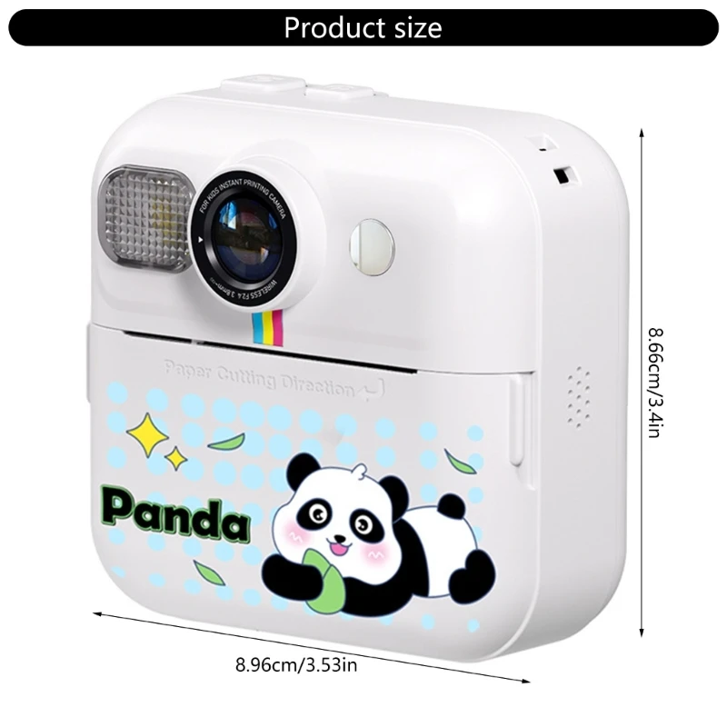 Camera da stampa istantaneamente per bambini 1080p Digital giocattolo da 3 a 12 anni bambini 601e