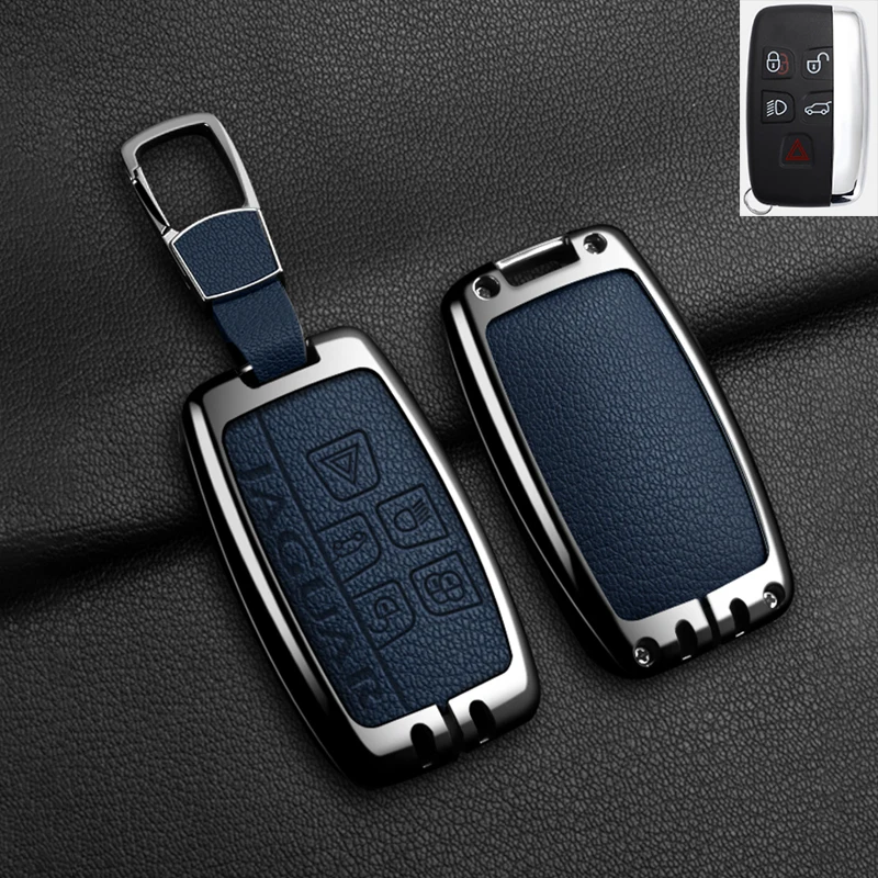Autoschlüsselhülle für Jaguar XF XJ XE S-Type F-Type X-Type F-Pace I-Pace E-Pace Android XFR XKR Schlüsselanhänger aus Zinklegierung – Detail 14
