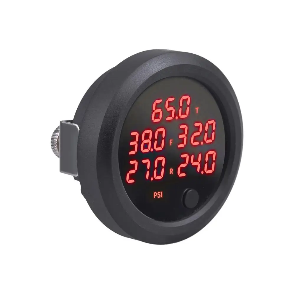 Efficient and Practical 52mm Ultra Thin Pressure Gauge with 5 Pressure Red Display for Accurate Measurement