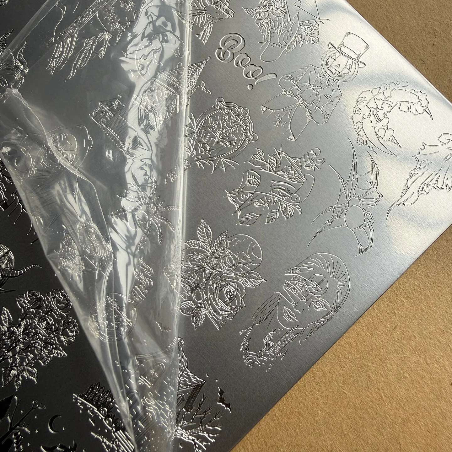 XMQ Nail Art Stamping Plates Devil Templates Monster Image Plates for Creative Manicure Design