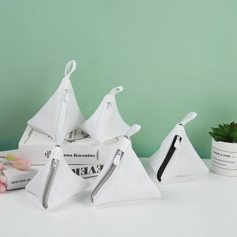 1pc Multi-purpose Mini Mesh Laundry Bags Durable Polyester Net Washing Bags for Clothes Underwear Socks Care