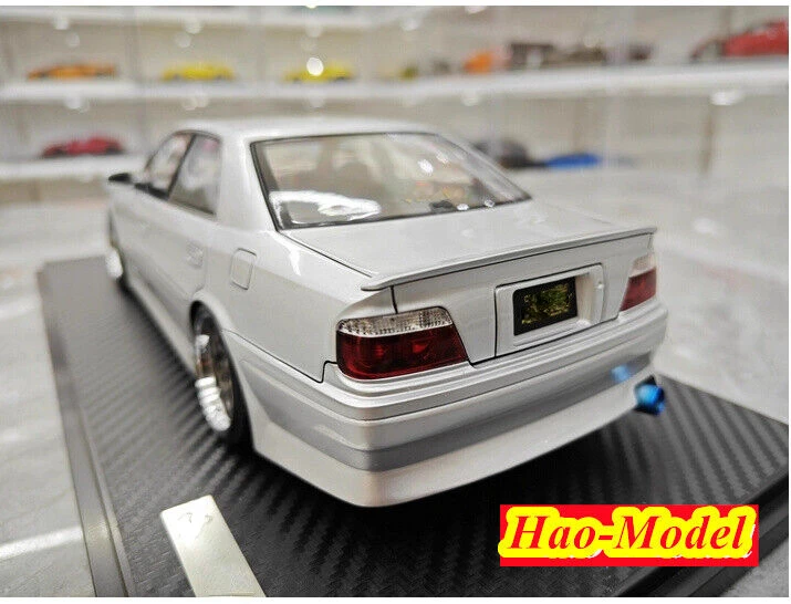 IG 1/18 For Toyota VERTEX JZX100 Chaser Resin Model Car Diecast Ornaments Toys Boys Birthday Gifts Hobby Display Collection