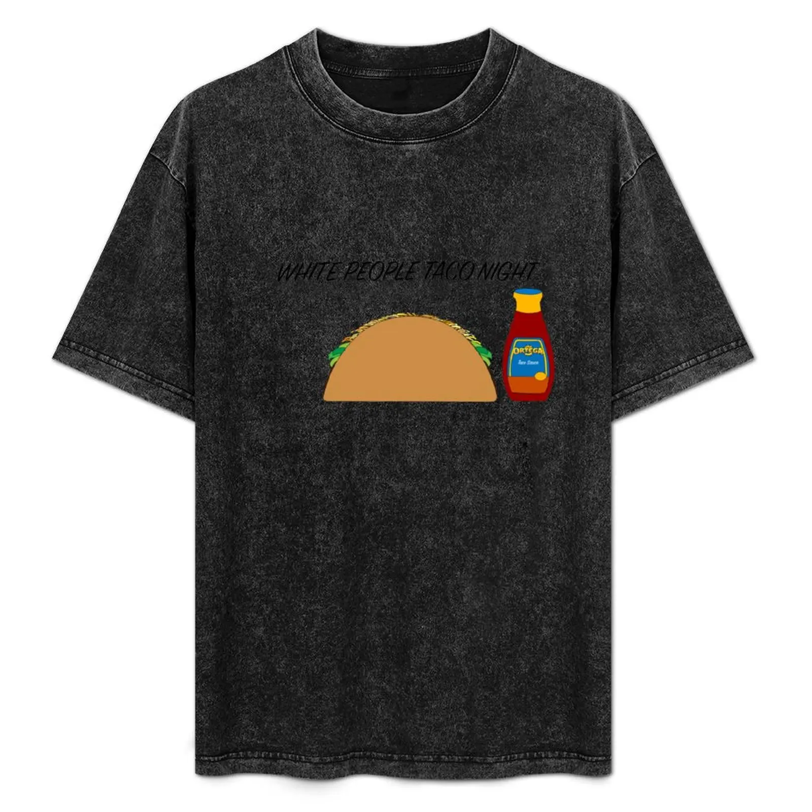 

White People Taco Night T-Shirt Casual Daily Outfit T-Shirt