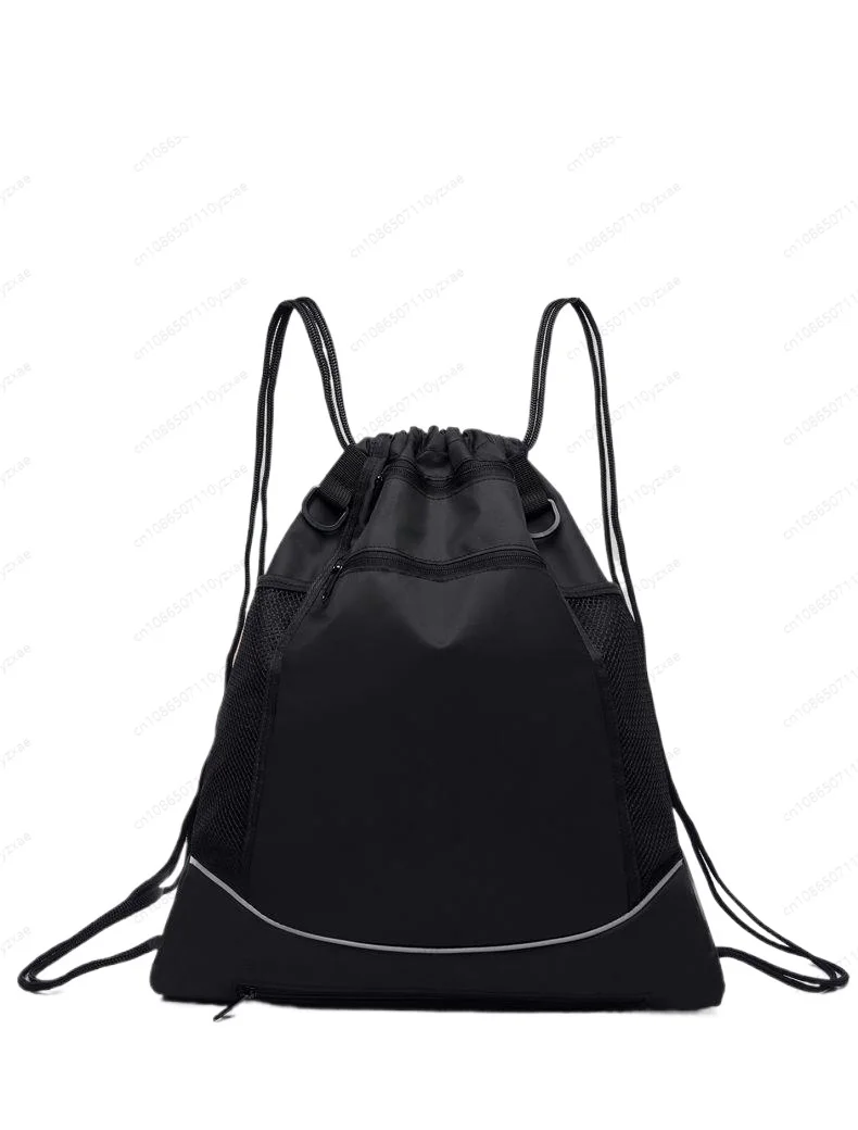 

Portable Drawstring Basketball Backpack Mesh Bag Football Soccer Volleyball Ball Storage Bags Outdoor Sports Traveling Gym Yoga