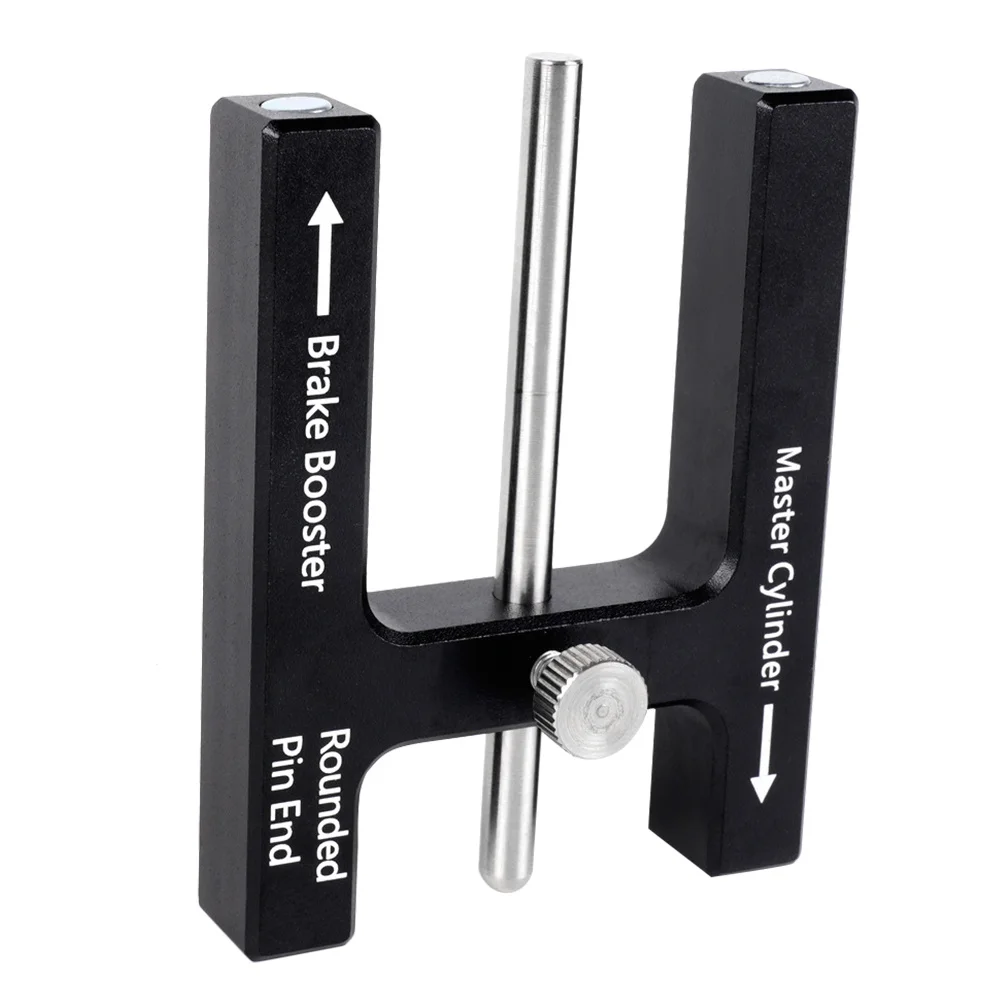 

Master Cylinder Push Rod Length Gauge for Brake Booster Adjustment with Adjustable Pins High Accuracy Brake System Calibration