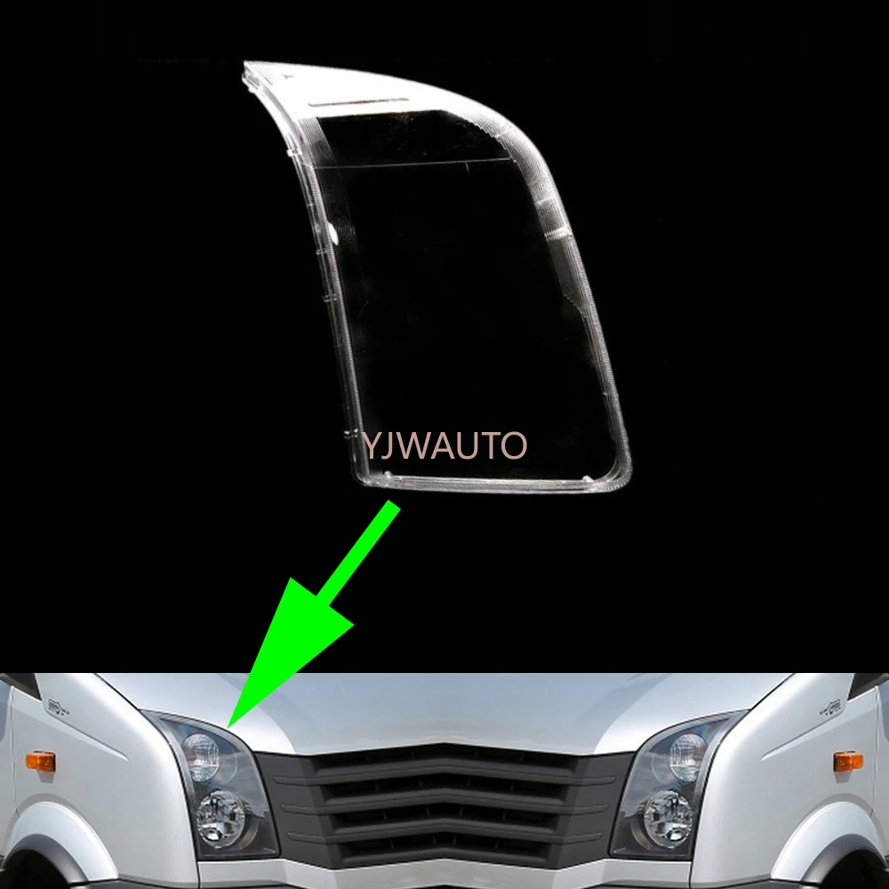 Für VW Crafter 2006-2011 2012 2013 2014 2015 Scheinwerferabdeckung Auto-Scheinwerferglas Ersatz Vordere Lampenschale Auto-Lampengehäuse
