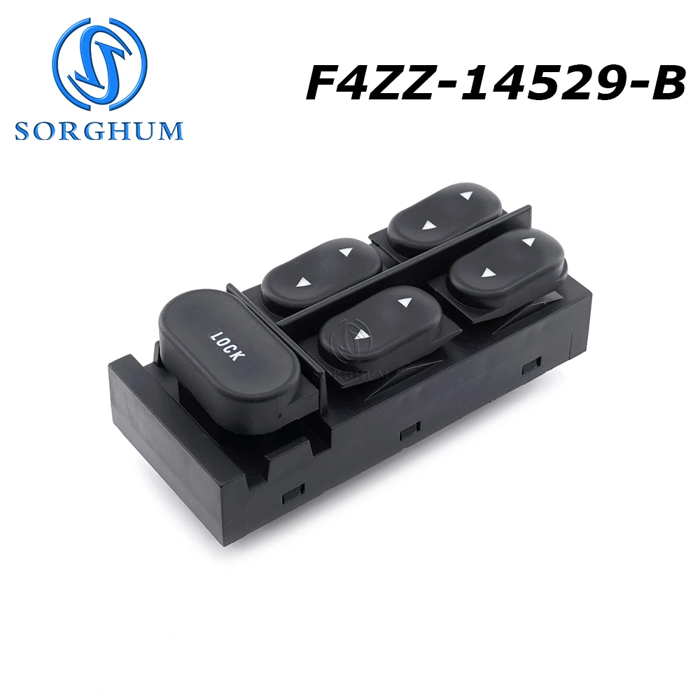 

SORGHUM F4ZZ-14529-B Driver Side Window Lifter Switch Controllor For Ford Mustang Escort Mercury Tracer 1994-2004 F4ZZ14529B