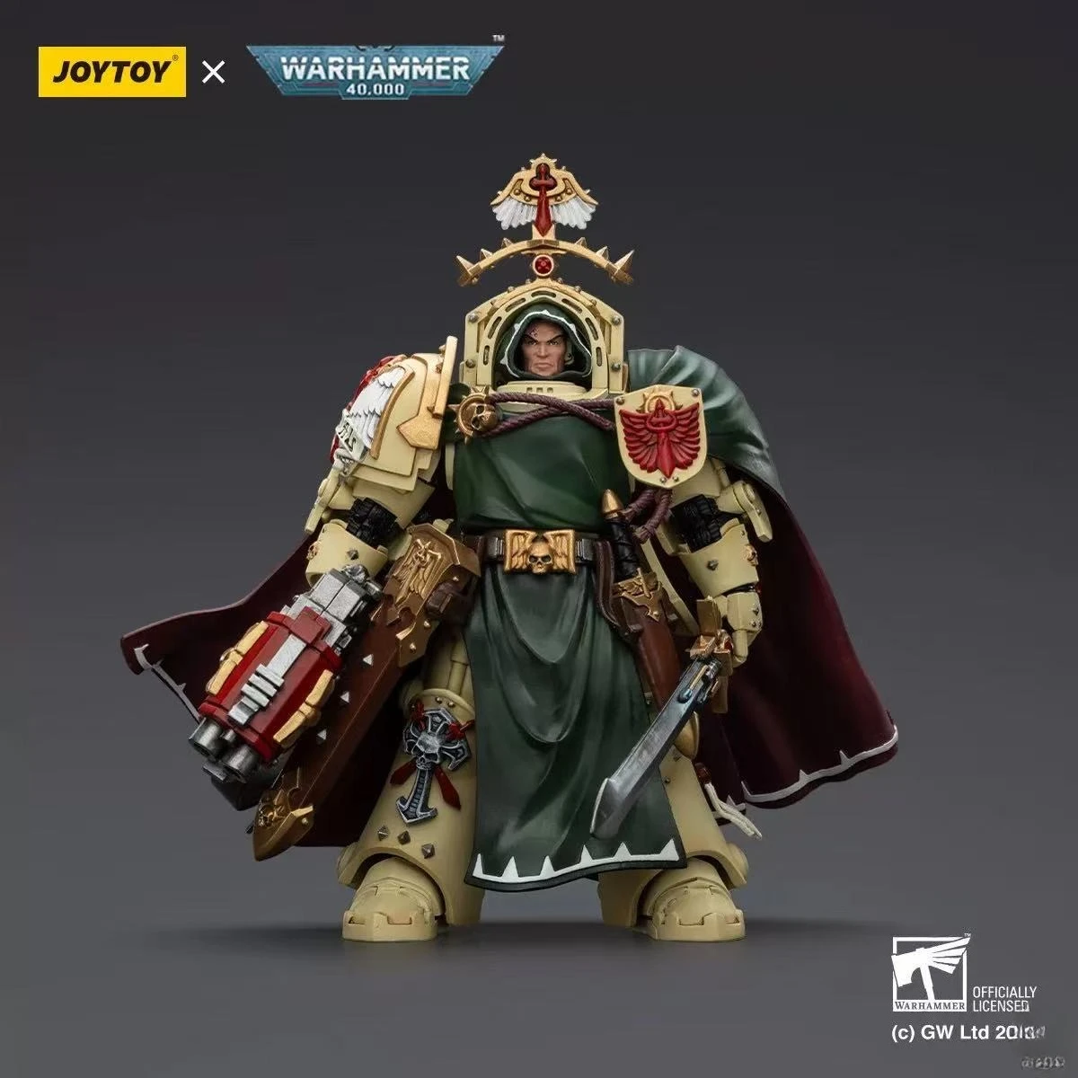 [Pre-ordine] JOYTOY Warhammer 40K 1/18 Action Figures Dark Angels Belial, Gran Maestro della Mortewing Modello Ragazzo Regalo