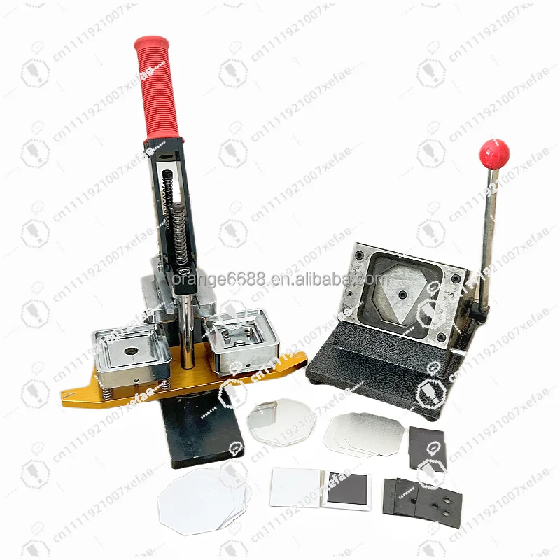 2*2 Inch 50*50mm Manual Fridge Magnet Making Machine Button Making Machine Kit