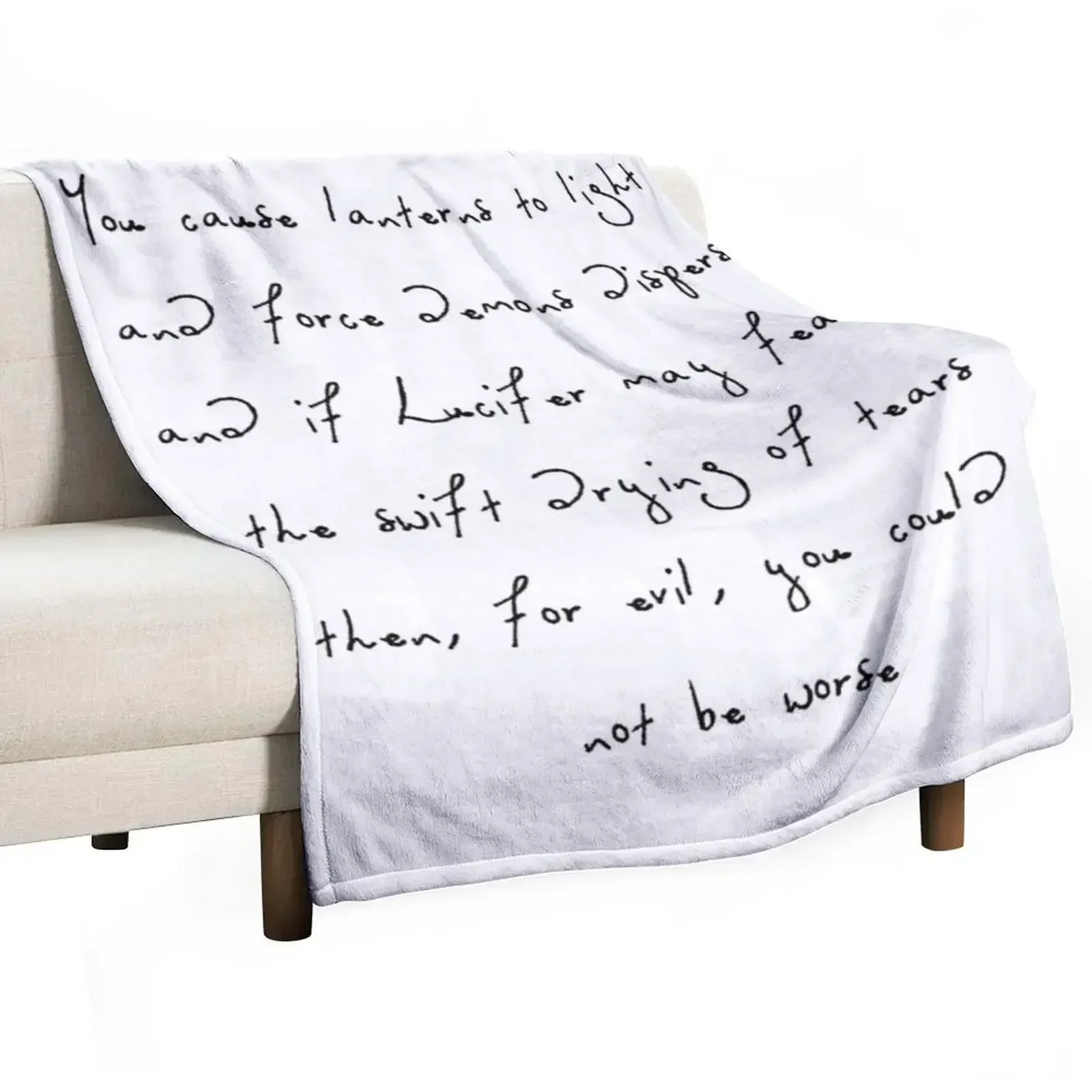 After Rain - Dermot Kennedy Handwritten Lyrics Throw Blanket Decorative Throw Fashion Sofas Luxury Throw Cute Blankets